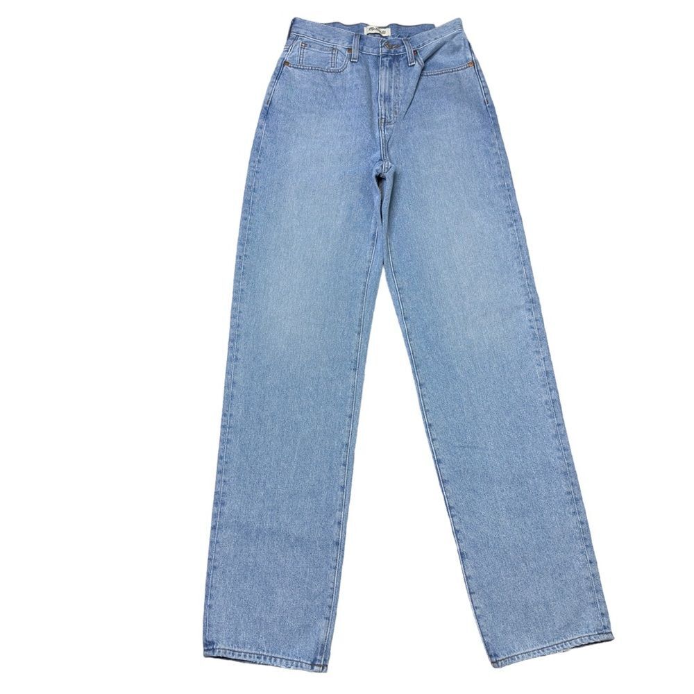 Madewell Tall Baggy Straight Jeans Size 26 - Picture 3 of 9